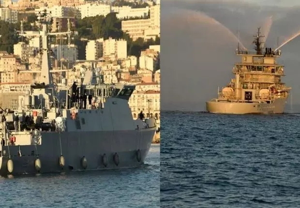 Forces Navales : L’Algérie réceptionne un nouveau navire de guerre