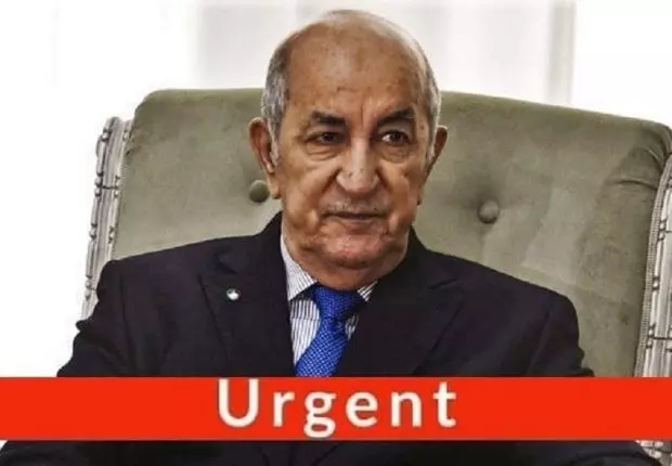 Tebboune rentre en Algérie