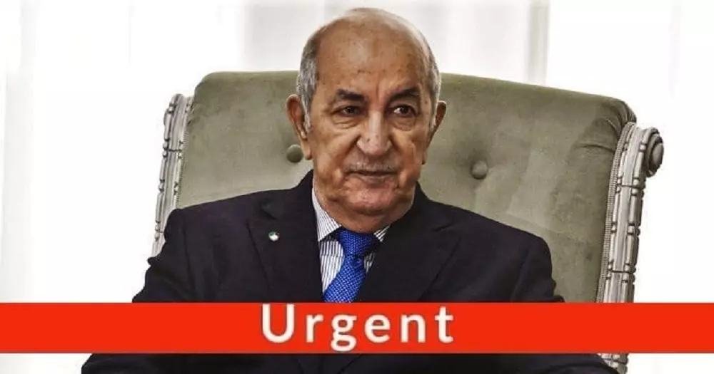 Tebboune rentre en Algérie