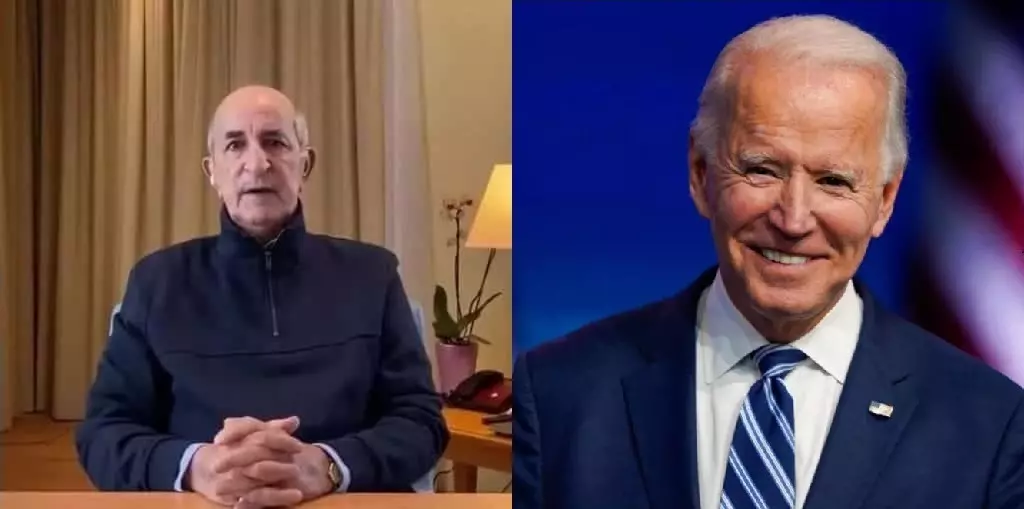 La présidence publie le texte intégral du message de Tebboune à Biden