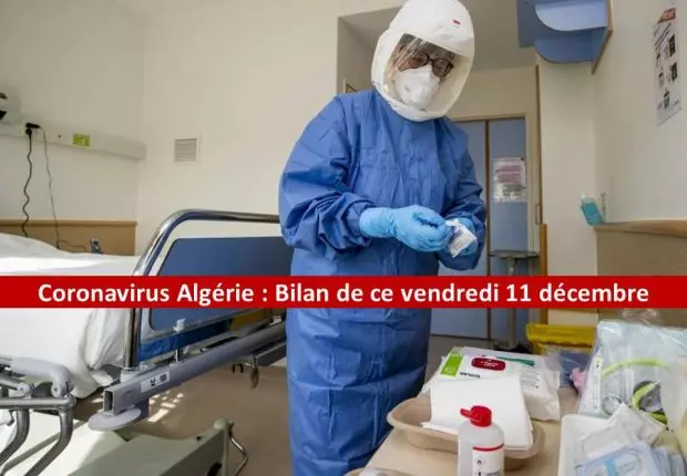 Coronavirus Algérie : Le bilan détaillé de ce 11 décembre 
