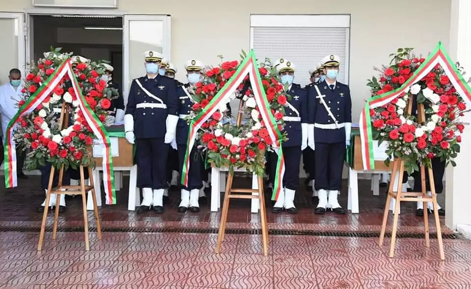 Levée des corps des victimes du crash de l’hélicoptère à Tipaza