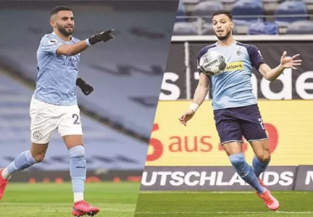 Mahrez et Bensebaïni candidats au prix du Joueur maghrébin de l’année