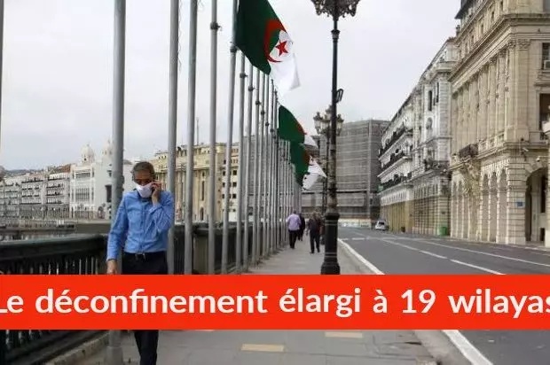 Covid-19 Algérie : Le déconfinement élargi à 19 wilayas