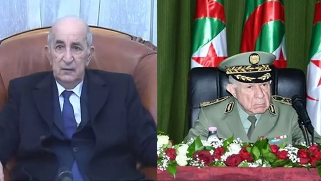 Présidence : Réunion de travail entre Tebboune et Chengriha