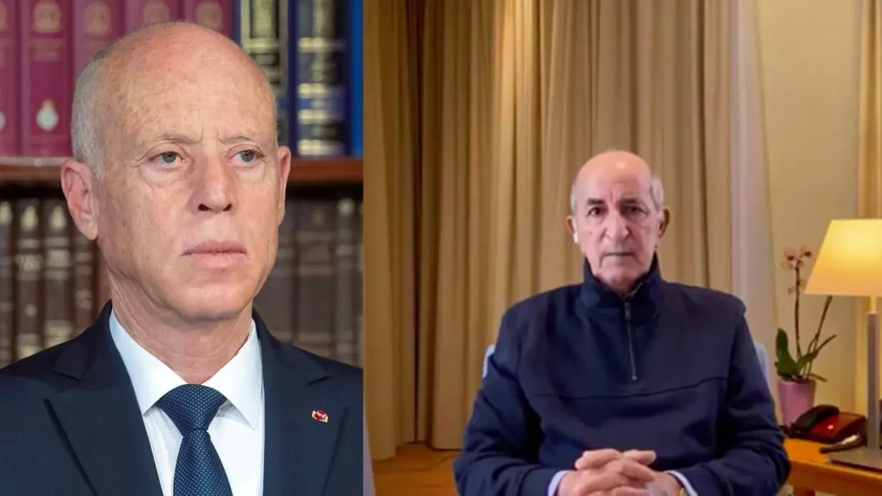 Tebboune reçoit un appel téléphonique de Kaïs Saïed
