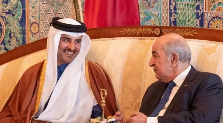 Tebboune reçoit un appel téléphonique de l’Emir de Qatar