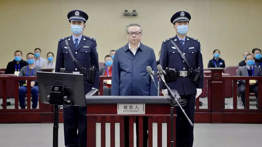 La Chine exécute un ancien dirigeant condamné pour corruption