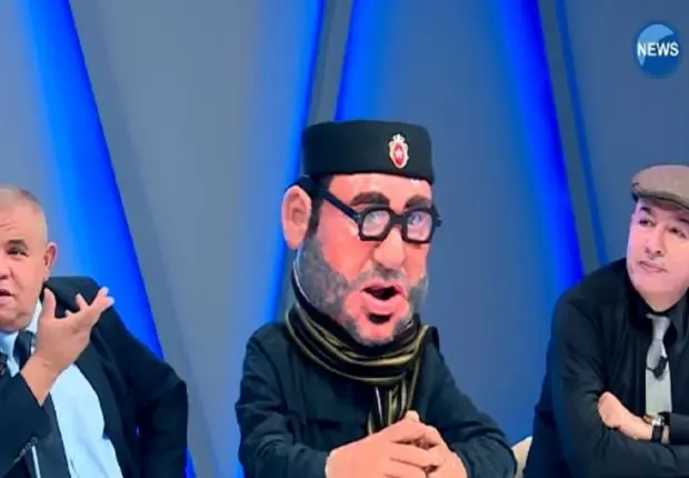 Polémique au Maroc après la caricature de Mohamed 6 en Algérie