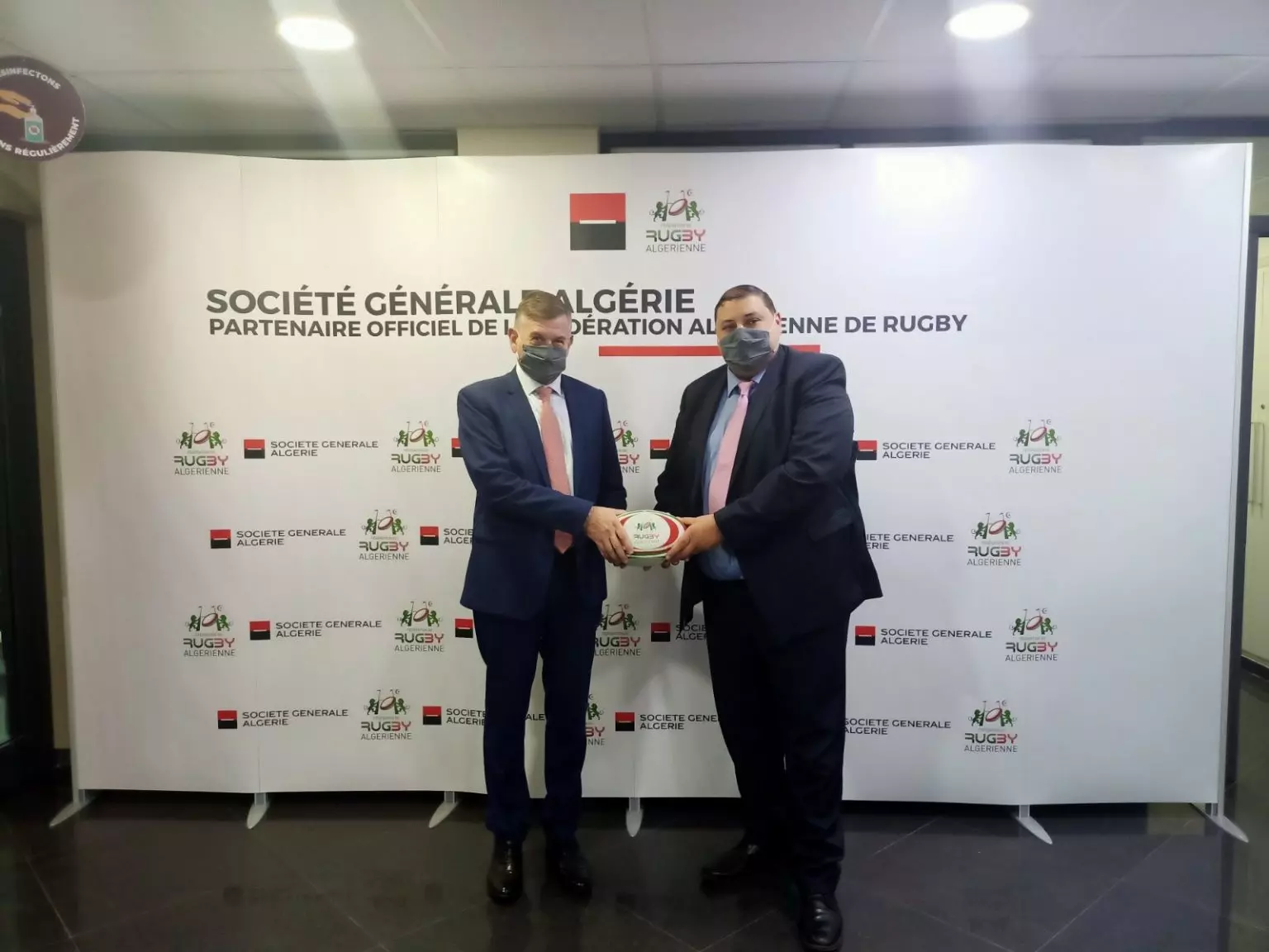SGA renouvelle son partenariat avec la Fédération algérienne de Rugby