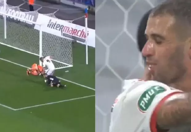 VIDEO. Slimani inscrit son premier But avec l&rsquo;OL