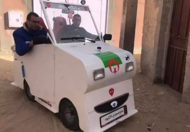 Un jeune homme d’El Oued fabrique sa propre voiture