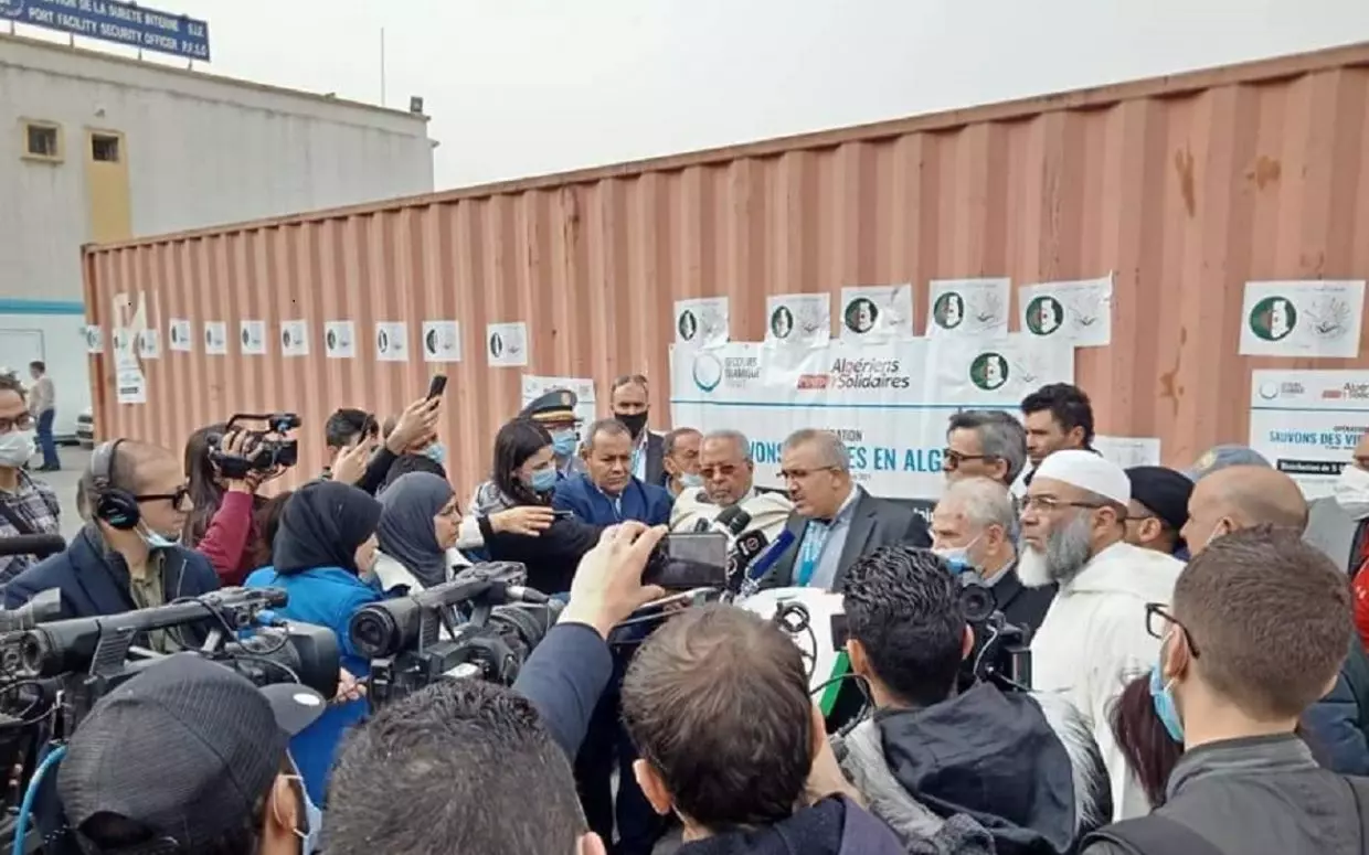 Covid-19 : le don de la diaspora aux victimes du virus en Algérie