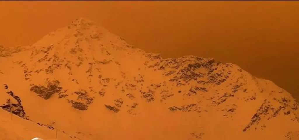 Neige jaune en Pologne : Quand le sable d’Algérie s’invite en Europe