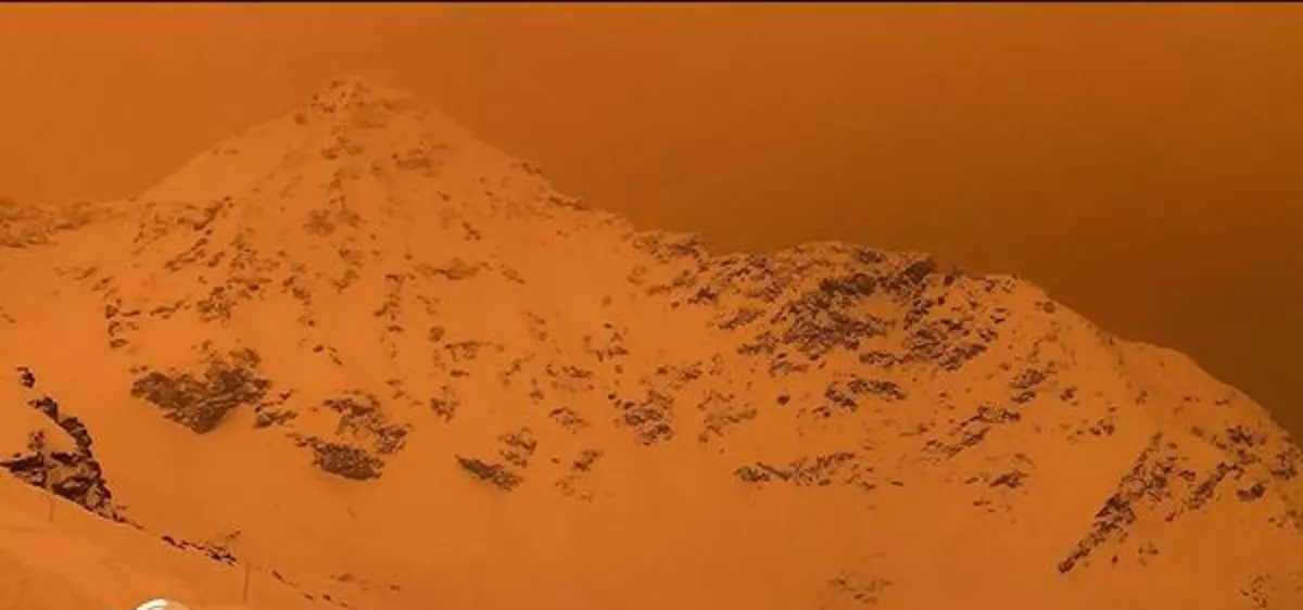 Neige jaune en Pologne : Quand le sable d&rsquo;Algérie s&rsquo;invite en Europe