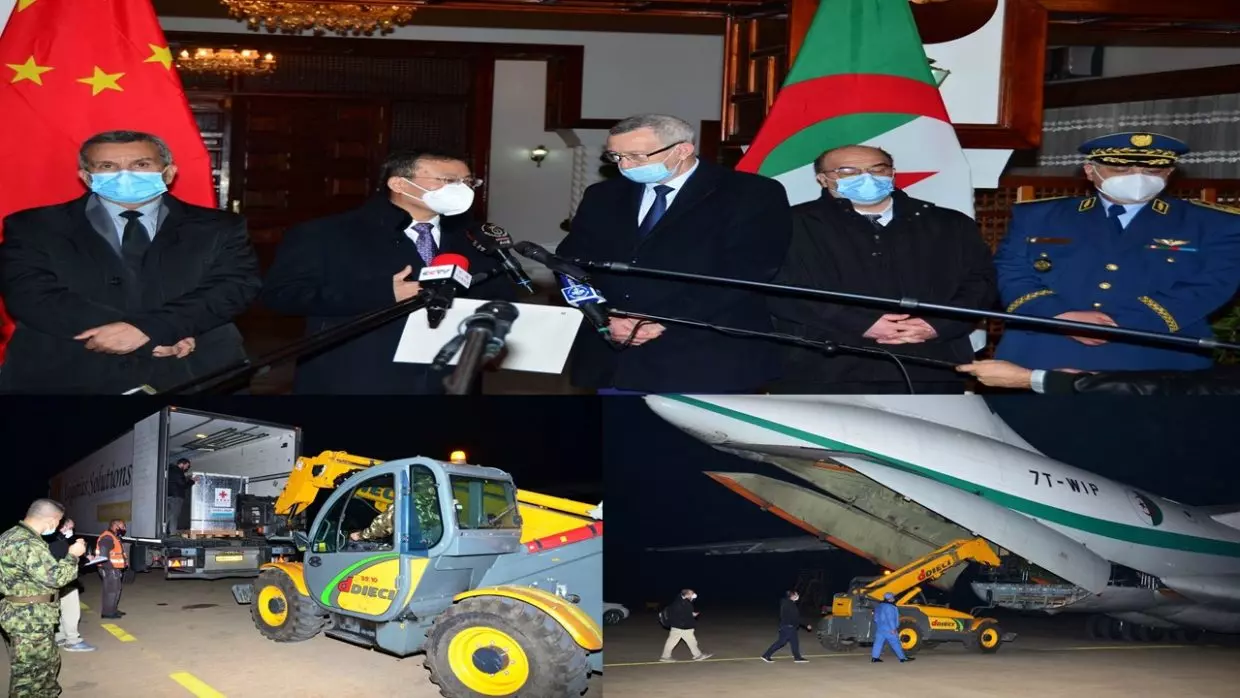 Vaccin anti-Covid-19 : l’Algérie réceptionne un nouveau lot