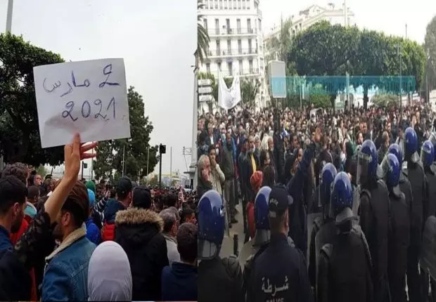 Hirak : Du gaz lacrymogène pour disperser la marche des étudiants