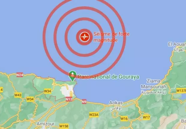 Béjaïa frappée par un puissant tremblement de terre (Actualisé)