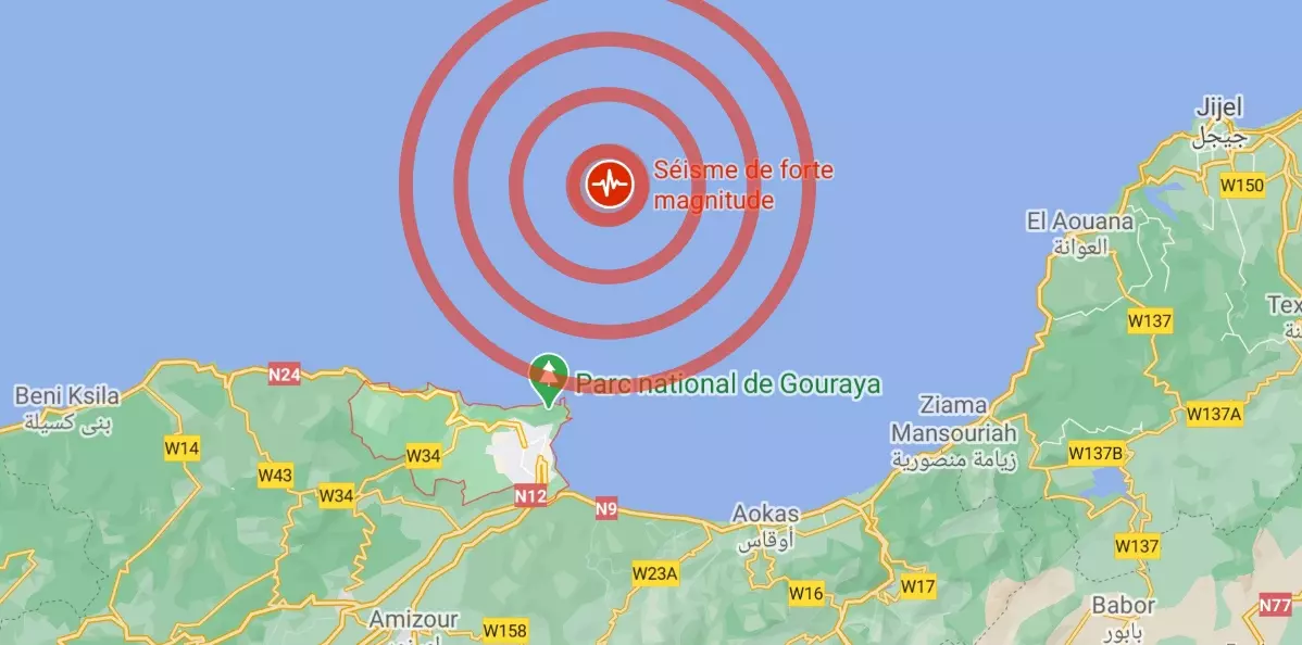 Béjaïa frappée par un puissant tremblement de terre (Actualisé)