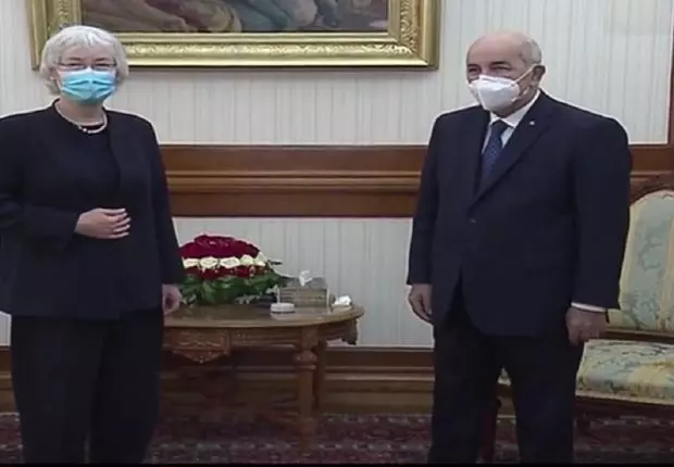 Tebboune reçoit l’ambassadrice Allemande en Algérie