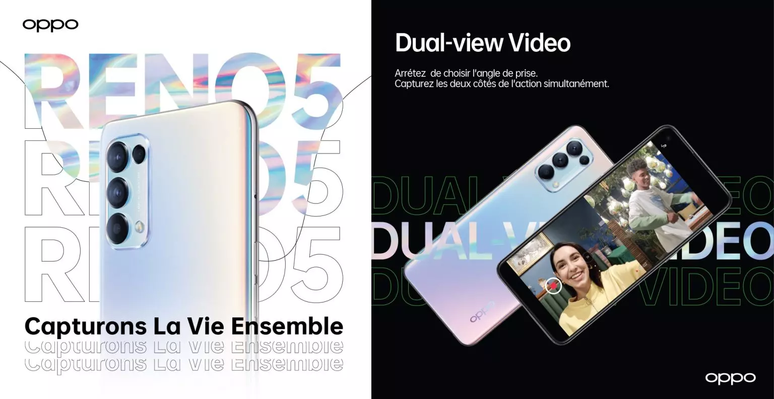 Oppo Algérie lance un nouveau smartphone, le Reno 5
