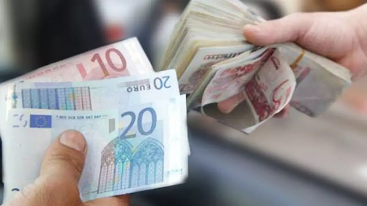 Taux de change Algérie : l’Euro enregistre une baisse face au Dinar