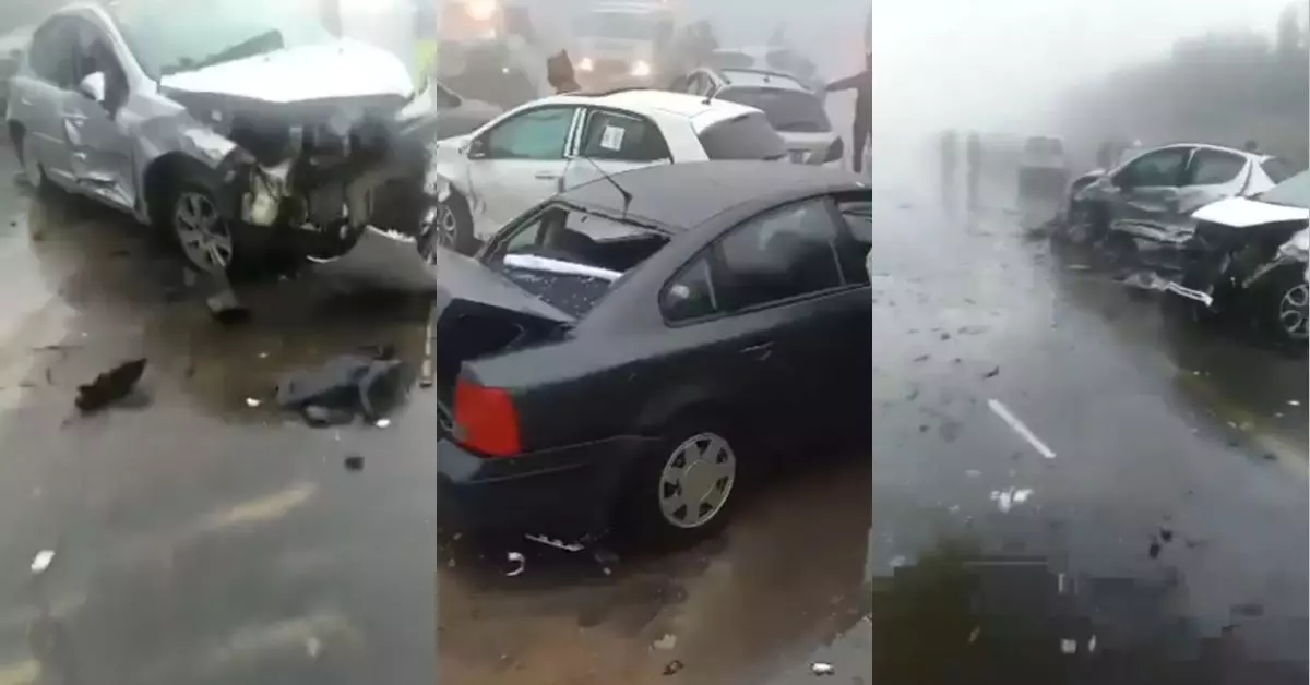 Autoroute Est-Ouest : Premier bilan du carambolage de Ain defla