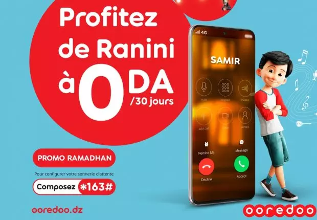 Dépensez 0 DA et obtenez la sonnerie d’attente qui vous plaît