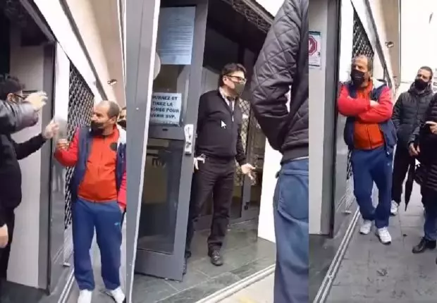 VIDEO. Drôle de scène devant le consulat d’Algérie à Paris