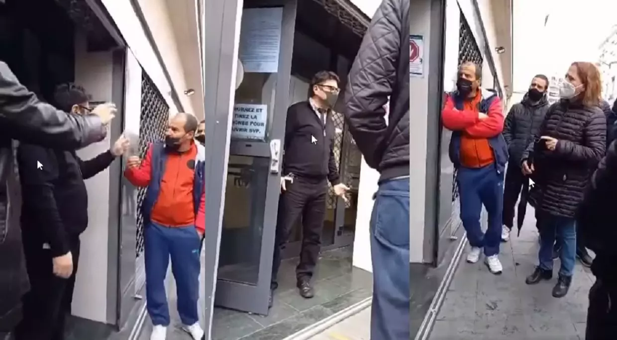 VIDEO. Drôle de scène devant le consulat d’Algérie à Paris