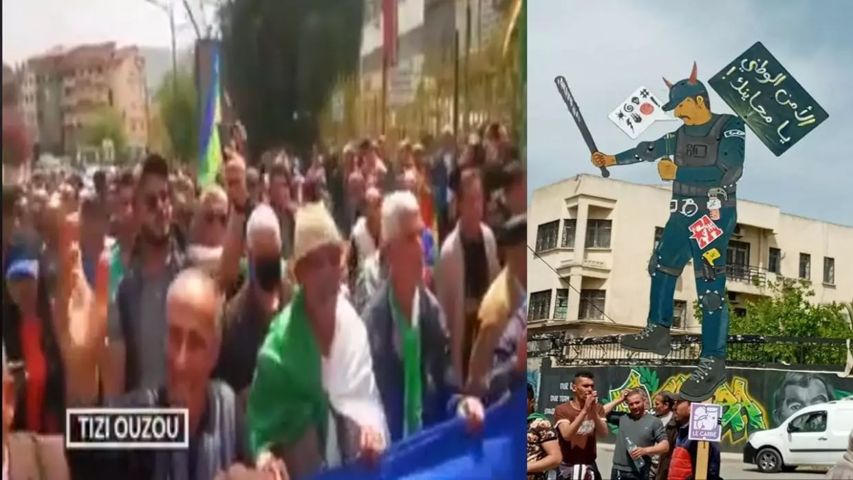 Le 112ᵉ vendredi du Hirak mobilise une nombreuse foule à Tizi Ouzou