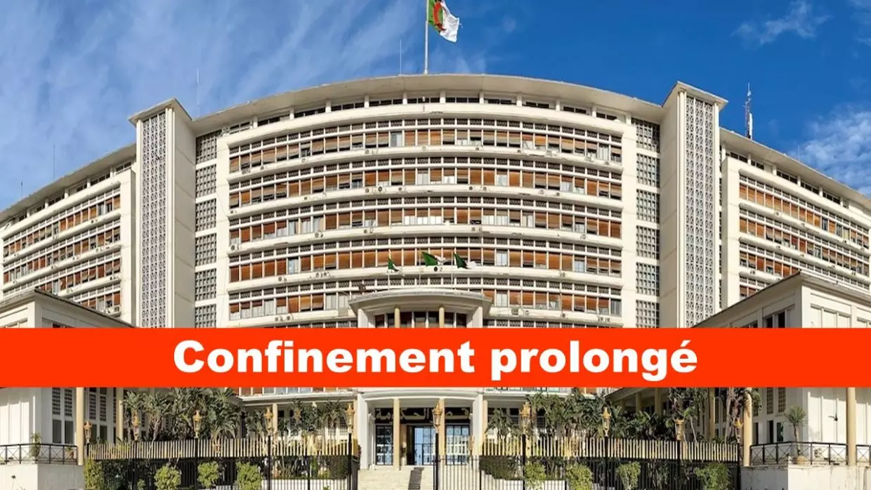 Prolongement du confinement : 49 wilayas ne sont pas concernées