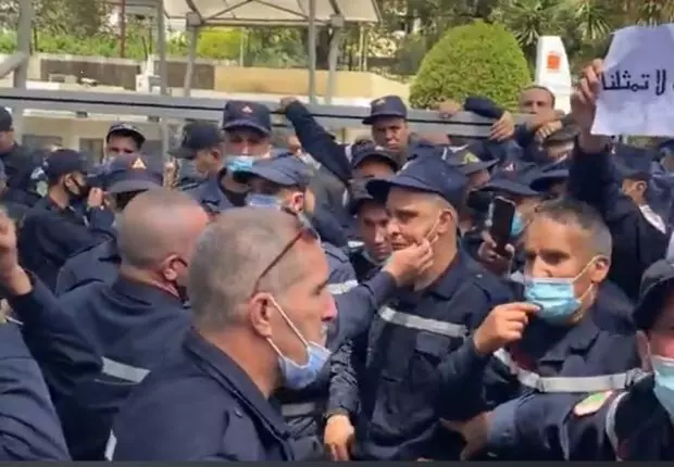 Alger : La marche des agents de la protection civile réprimée