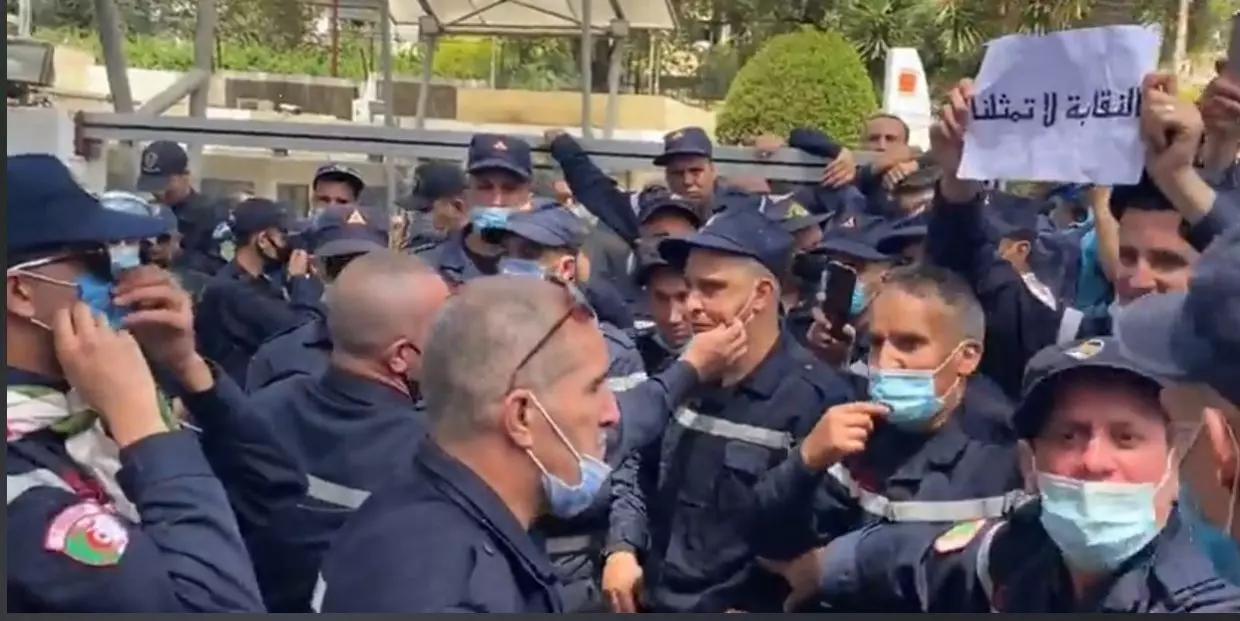 Alger : La marche des agents de la protection civile réprimée