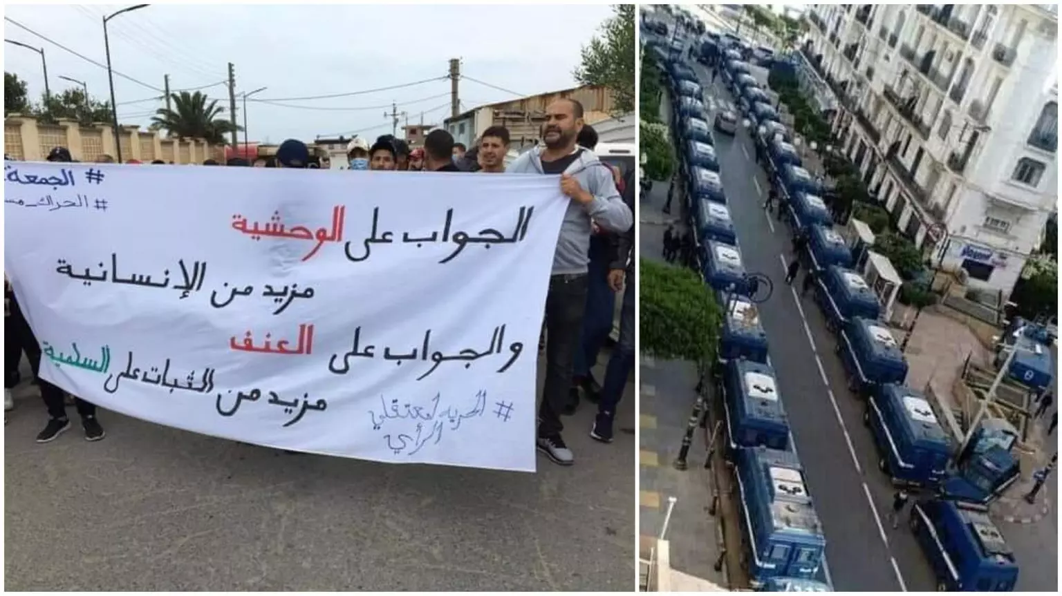 Pour le 2e vendredi de suite, la marche du Hirak empêchée à Alger