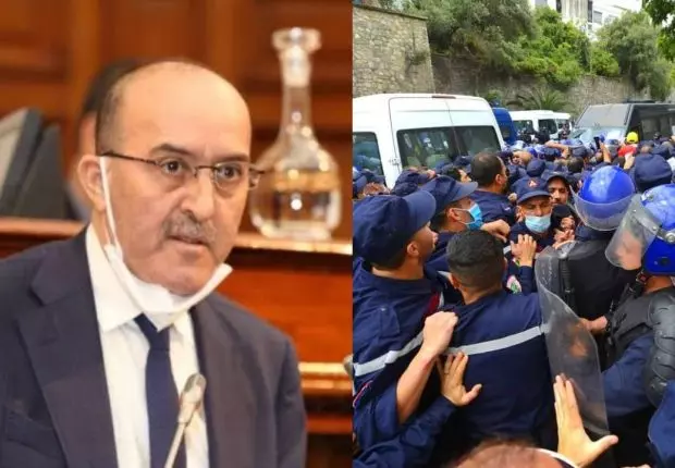 Marche de la protection civile : Graves accusations du département de Beldjoud