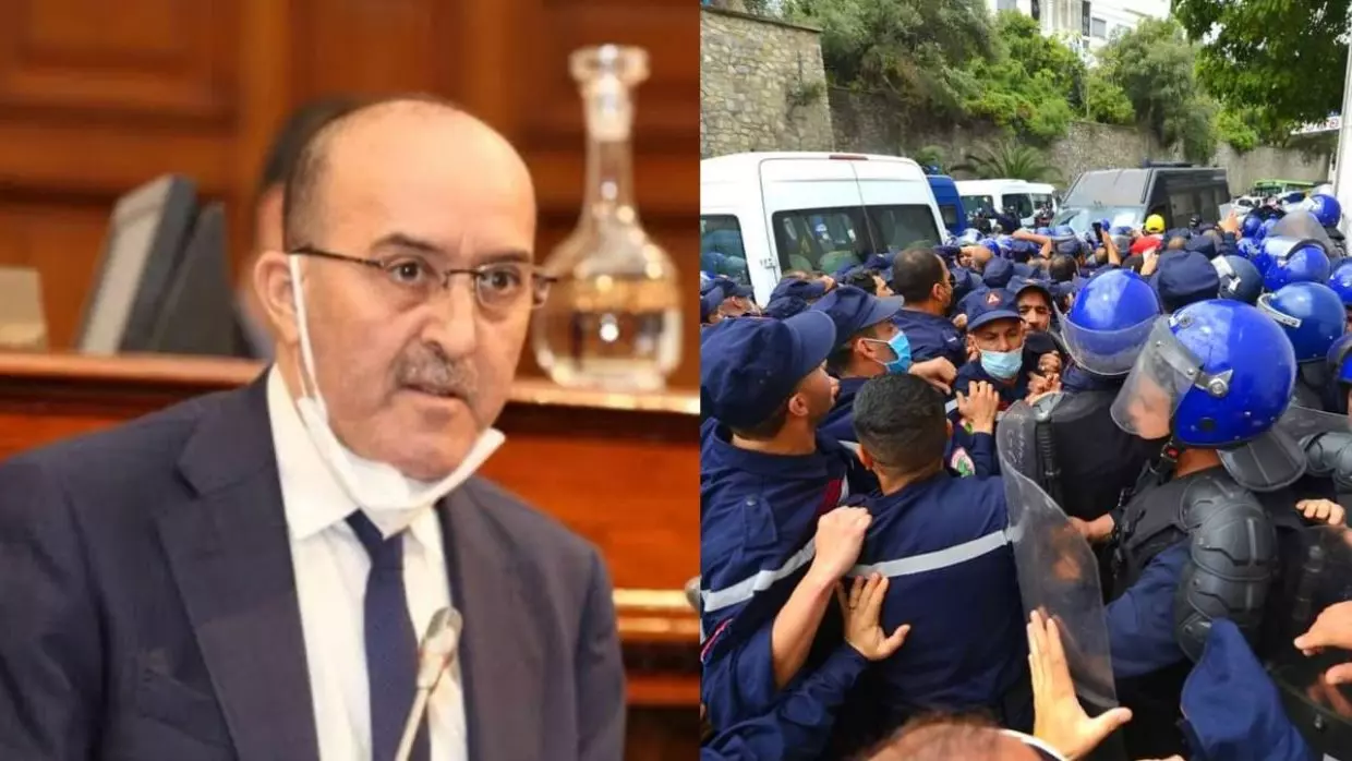 Marche de la protection civile : Graves accusations du département de Beldjoud