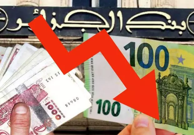 Taux de change officiel : Nouvelle baisse historique du Dinar
