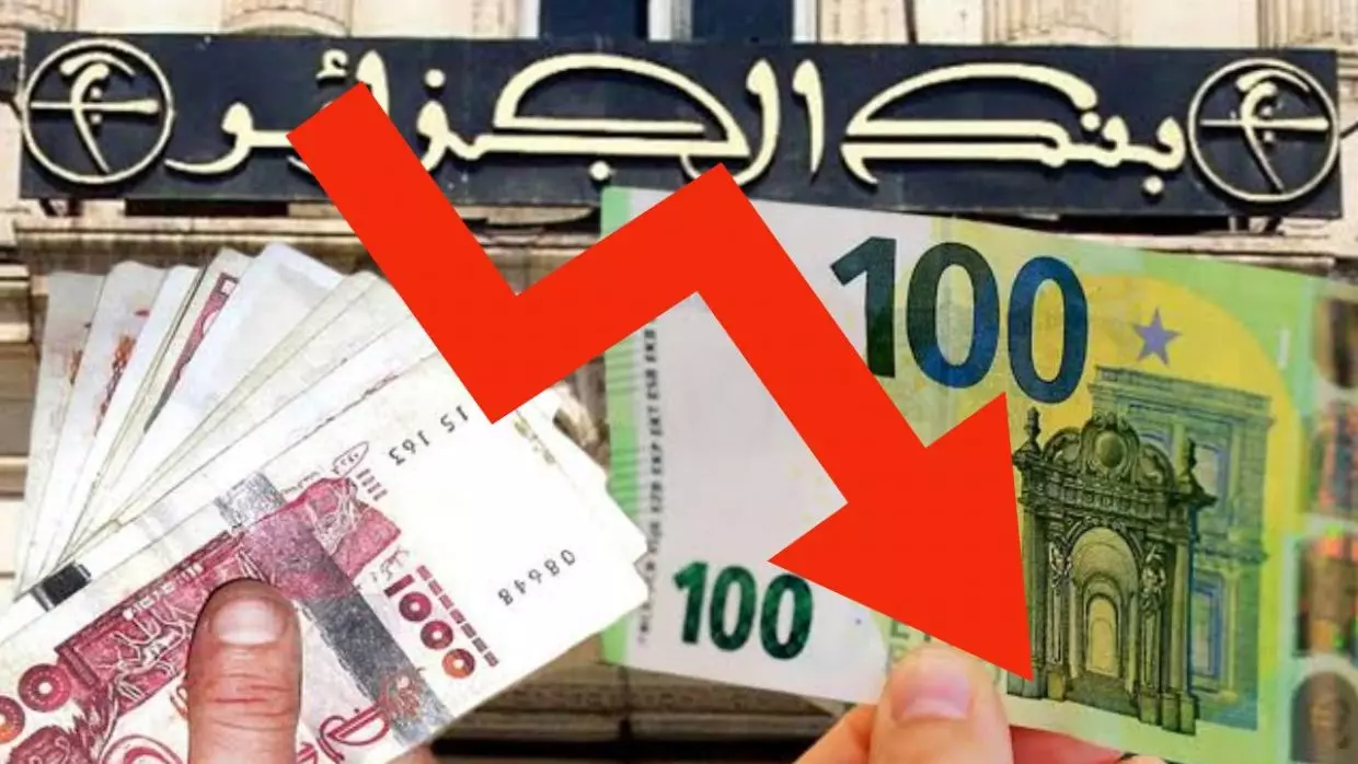 Taux de change officiel : Nouvelle baisse historique du Dinar