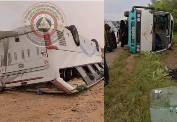 Sécurité routière : Trois accidents impliquant des bus en une journée