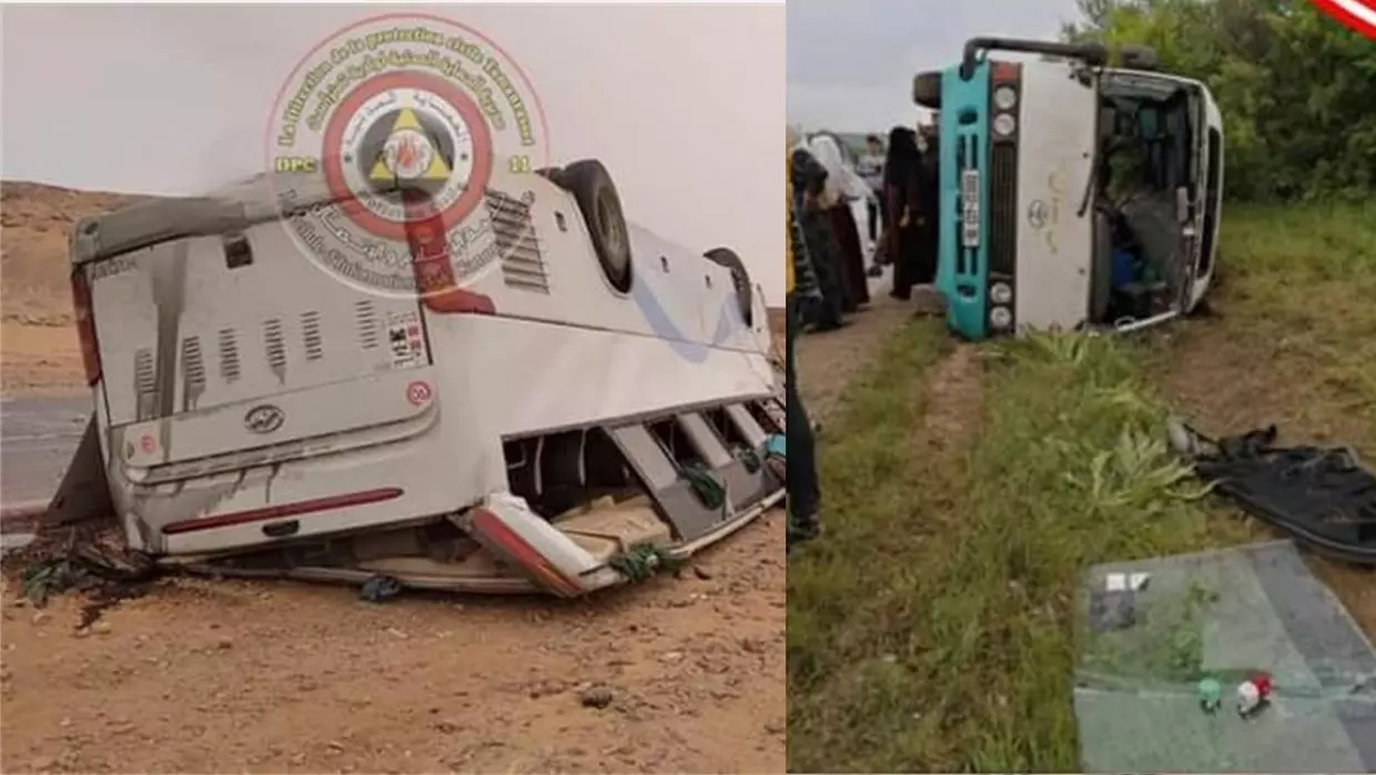 Sécurité routière : Trois accidents impliquant des bus en une journée