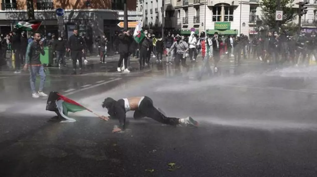 France : Une manifestation de soutien au peuple palestinien dispersée