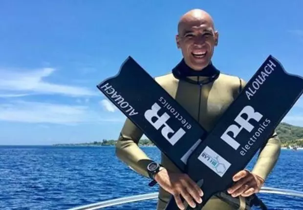 Apnée en profondeur : l’Algérien Abdel Alouach bat un record du monde