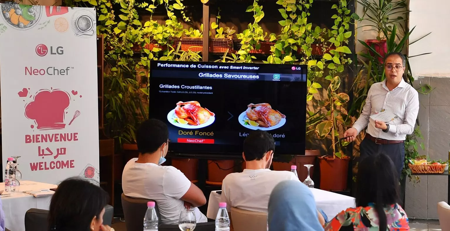 LG Algérie dévoile le micro-onde NeoChef