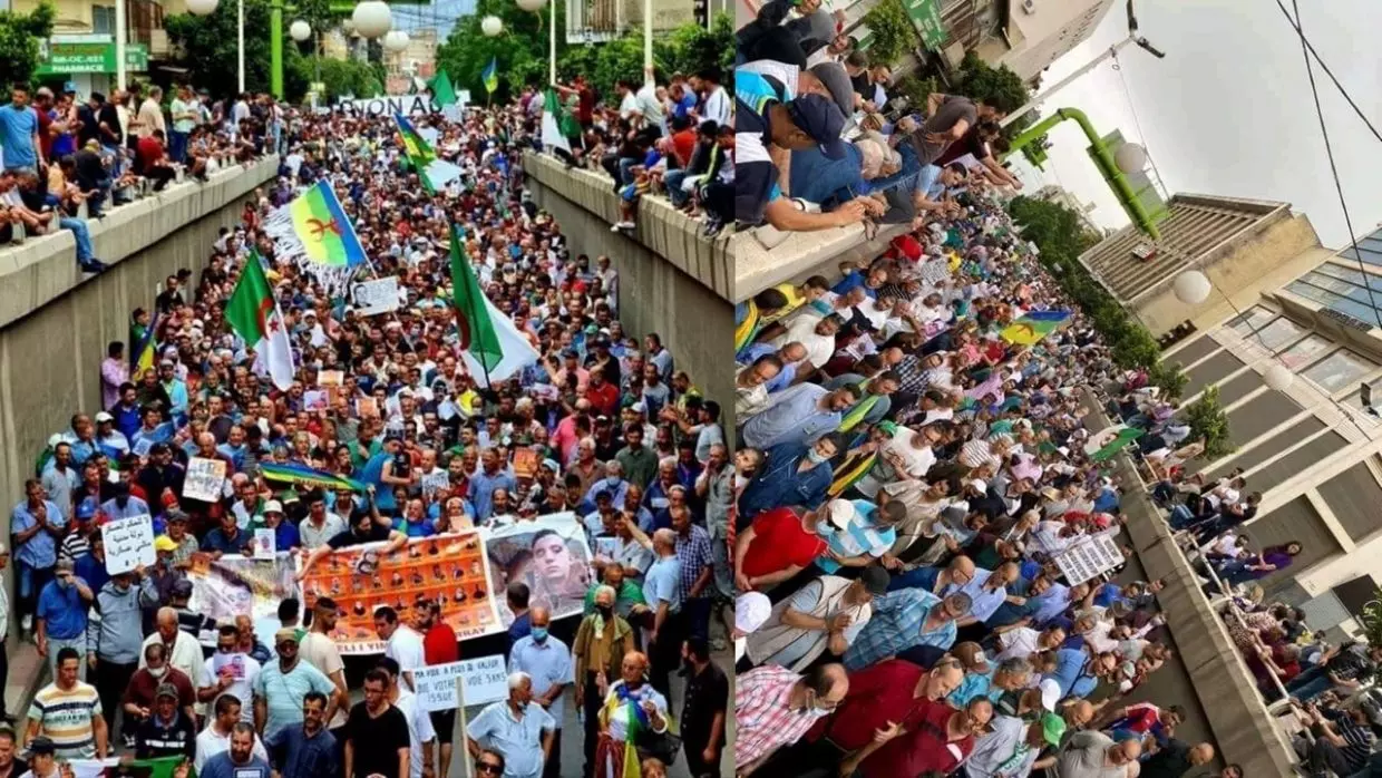 120ᵉ vendredi du Hirak : Une foule immense défile à Tizi Ouzou