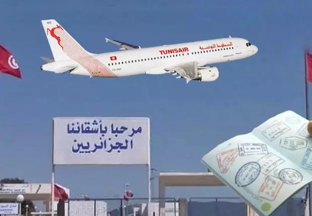 Tunisie : 4 conditions imposées aux voyageurs algériens