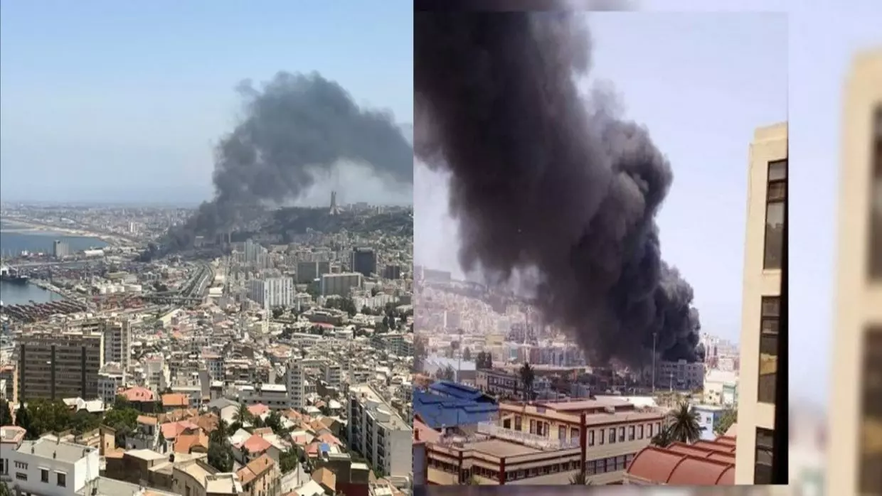 Incendie au Port d’Alger : les précisions de la protection civile