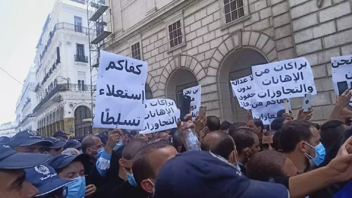 Alger : Les avocats organisent un sit-in de protestation