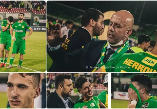 CAF: aprés un parcours de champion, la JSK s’incline avec les honneurs