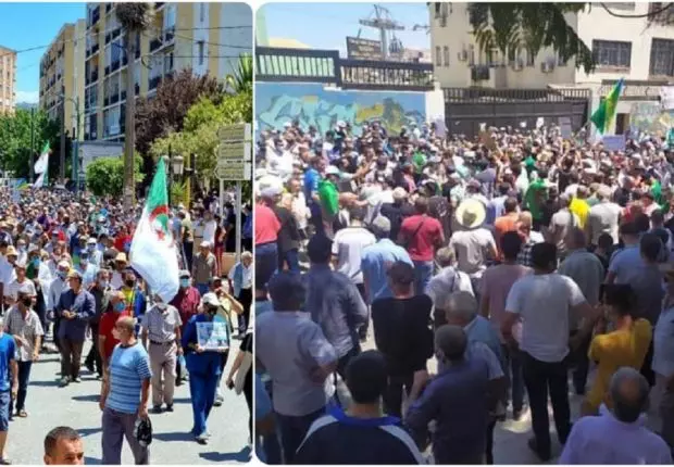 126e vendredi : nouvelle marche du Hirak à Tizi Ouzou